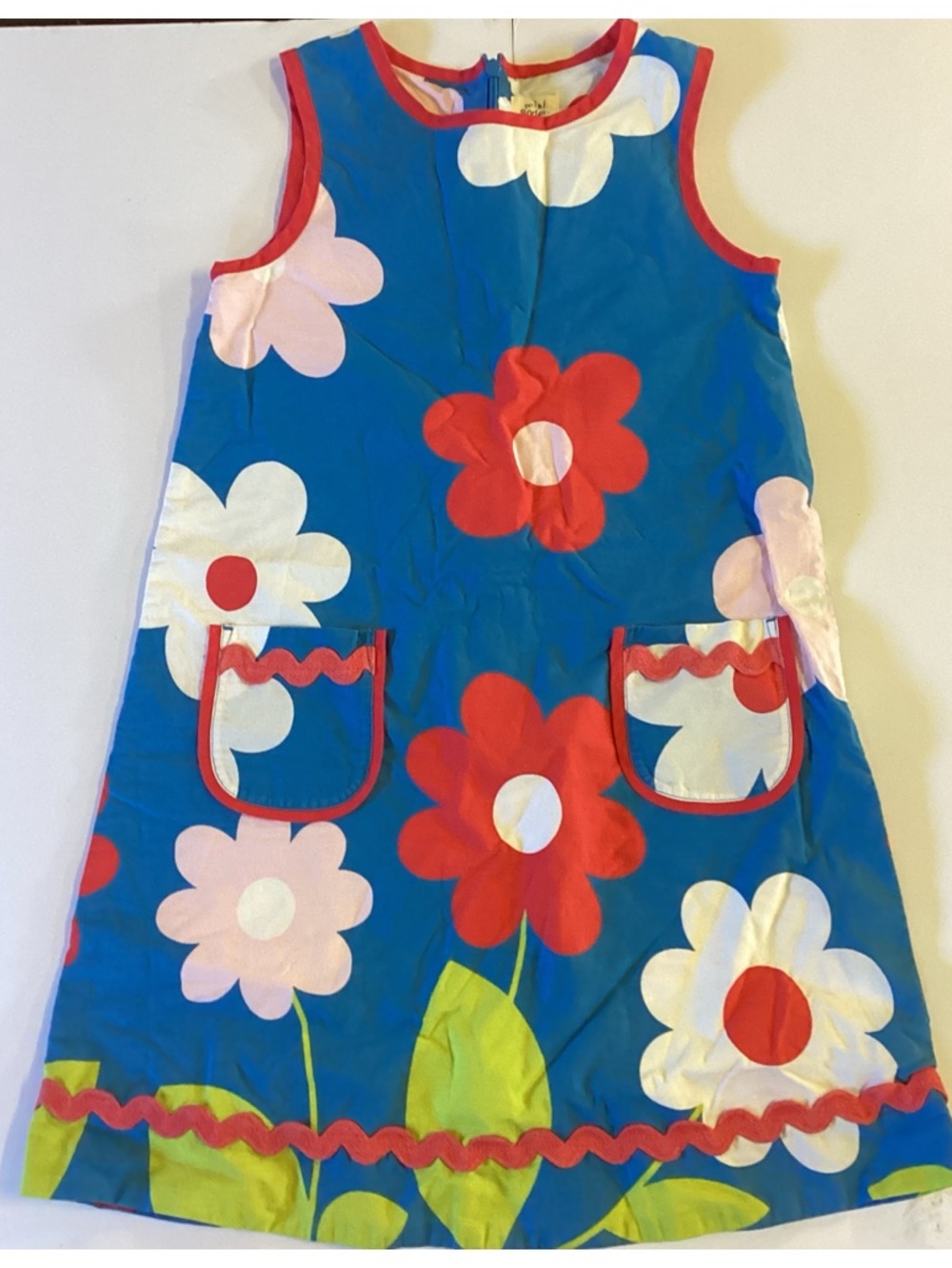 Mini Boden Kids Floral Sleeveless Dress